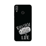 Rhythm is Life Black and White Phone Cover  (Google Pixel, Sony Xperia, Oppo, Moto, Nokia, Huawei Honor and Xiaomi Redmi) - Madras Merch Market 