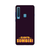 Slighta Somberi Phone Cover (Yellow Text) (Apple, Samsung, Vivo and OnePlus) - Madras Merch Market 