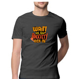Let the Anxiety Kick-in T-shirt - Unisex - Madras Merch Market 