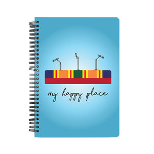 My Happy Place Notebook - Madras Merch Market 