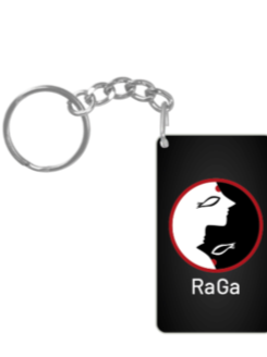 RaGa Logo Keychain - RaGa Officil Merch