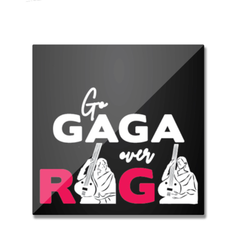 Go Gaga Over RaGa Fridge Magnet - RaGa Official Merch