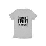 Straight Outta Dance Class (Black Text) T-shirt - Women - Madras Merch Market 