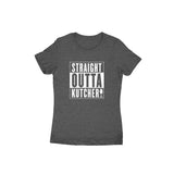 Straight Outta Kutcheri (White Text) t-shirt - Women - Madras Merch Market 