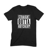 Straight Outta Kutcheri (White Text) T-shirt - Unisex - Madras Merch Market 