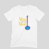 Made for Music colour-pop T-shirt - Unisex - Madras Merch Market 
