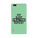 Eat Sleep Practise Repeat Phone Cover - Green (Google Pixel, Sony Xperia, Oppo, Moto, Nokia, Huawei Honor and Xiaomi Redmi) - Madras Merch Market 