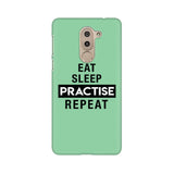 Eat Sleep Practise Repeat Phone Cover - Green (Google Pixel, Sony Xperia, Oppo, Moto, Nokia, Huawei Honor and Xiaomi Redmi) - Madras Merch Market 