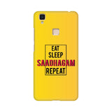 Eat Sleep Saadhagam Repeat Phone Cover (Apple, Samsung, Vivo and OnePlus) - Madras Merch Market 