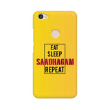Eat Sleep Saadhagam Repeat Phone Cover (Google Pixel, Sony Xperia, Oppo, Moto, Nokia, Huawei Honor and Xiaomi Redmi) - Madras Merch Market 