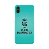 Keep Calm And Learn Bharatanatyam Phone Cover (Apple, Samsung, Vivo and OnePlus) - Madras Merch Market 