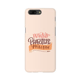 Practise Practise Practise Phone Cover (Peach) (Apple, Samsung, Vivo and OnePlus) - Madras Merch Market 