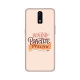 Practise Practise Practise Phone Cover  (Peach) (Google Pixel, Sony Xperia, Oppo, Moto, Nokia, Huawei Honor and Xiaomi Redmi) - Madras Merch Market 
