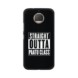 Straight Outta Paatu Class Phone cover (White text) (Google Pixel, Sony Xperia, Oppo, Moto, Nokia, Huawei Honor and Xiaomi Redmi) - Madras Merch Market 