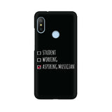 Aspiring Musician Phone Cover  (Google Pixel, Sony Xperia, Oppo, Moto, Nokia, Huawei Honor and Xiaomi Redmi) - Madras Merch Market 