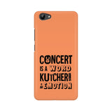 Concert is a Word Kutcheri is an Emotion Phone Cover (Orange) (Apple, Samsung, Vivo and OnePlus) - Madras Merch Market 