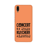 Concert is a Word Kutcheri is an Emotion Phone Cover (Orange) (Apple, Samsung, Vivo and OnePlus) - Madras Merch Market 