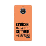 Concert is a Word Kutcheri is an Emotion Phone Cover (Orange) (Google Pixel, Sony Xperia, Oppo, Moto, Nokia, Huawei Honor and Xiaomi Redmi) - Madras Merch Market 