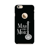 Made for Music Black and White Phone Cover (Apple, Samsung, Vivo and OnePlus) - Madras Merch Market 