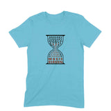 Music Season Hourglass T-shirt (Black text) - Unisex - Madras Merch Market 