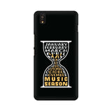 Music Season Hourglass Phone cover (White Text) (Apple, Samsung, Vivo and OnePlus) - Madras Merch Market 
