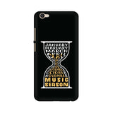 Music Season Hourglass Phone cover (White Text) (Apple, Samsung, Vivo and OnePlus) - Madras Merch Market 