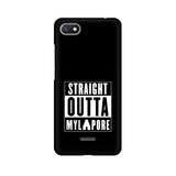 Straight Outta Mylapore Phone Cover (White Text) (Google Pixel, Oppo, Sony Xperia, Nokia, Huawei Honor, Moto and Xiaomi Redmi) - Madras Merch Market 