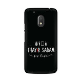 Thayir Sadam Project x MMM Phone Cover (White Text) (Google Pixel, Oppo, Sony Xperia, Nokia, Huawei Honor, Moto and Xiaomi Redmi) - Madras Merch Market 