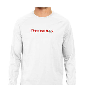 Iyerishman Full Sleeve T-shirt (Red Text) - Unisex - Madras Merch Market 