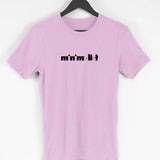 Minimalist T-shirt (Black Text) - Unisex - Madras Merch Market 