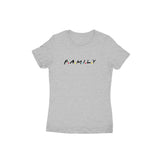 F.A.M.I.L.Y T-shirt (Black Text) - Women - Madras Merch Market 