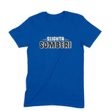 Slighta Somberi T-shirt (White Text) - Unisex - Madras Merch Market 