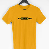 ADultiNG T-shirt (Black Text) - Unisex - Madras Merch Market 