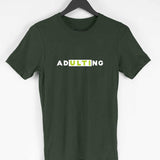 ADultiNG T-shirt (White Text) - Unisex - Madras Merch Market 
