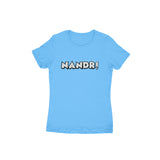 Nandri T-shirt (White Text) - Women - Madras Merch Market 