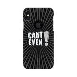 Can't Even Phone Cover (White Text) (Apple, Samsung, Vivo and OnePlus) - Madras Merch Market 