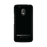 UNRESERVED Phone Cover (White Text) (Google Pixel, Oppo, Sony Xperia, Nokia, Huawei Honor, Moto and Xiaomi Redmi) - Madras Merch Market 