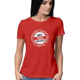 Not Your Project (White Text) T-shirt - Women - Madras Merch Market 