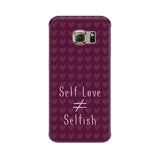Self Love is not equal to Selfish Phone Cover (Apple, Samsung, Vivo and OnePlus) - Madras Merch Market 