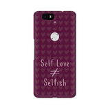 Self Love is not equal to Selfish Phone Cover (Google Pixel, Oppo, Sony Xperia, Nokia, Huawei Honor, Moto and Xiaomi Redmi) - Madras Merch Market 