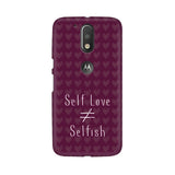 Self Love is not equal to Selfish Phone Cover (Google Pixel, Oppo, Sony Xperia, Nokia, Huawei Honor, Moto and Xiaomi Redmi) - Madras Merch Market 