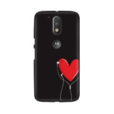 Listen to your heart Phone Cover (Black) (Google Pixel, Oppo, Sony Xperia, Nokia, Huawei Honor, Moto and Xiaomi Redmi) - Madras Merch Market 