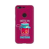 Bottle Up Jam Not Your Emotions Phone Cover (Google Pixel, Oppo, Sony Xperia, Nokia, Huawei Honor, Moto and Xiaomi Redmi) - Madras Merch Market 