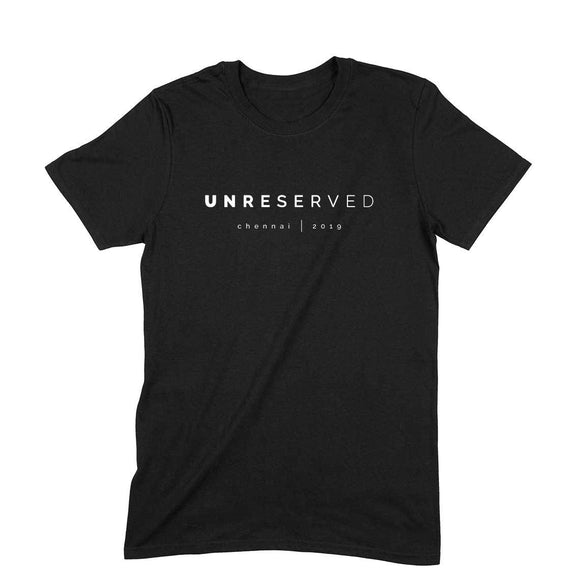 UNRESERVED T-shirt  - Unisex - Madras Merch Market 