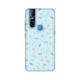 Flower Pattern Phone Cover (Blue) (Apple, Samsung, Vivo and OnePlus) - Madras Merch Market 