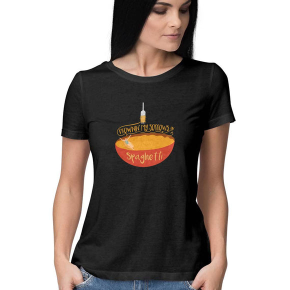 Spaghetti Upsetti T-shirt - Women - Madras Merch Market 