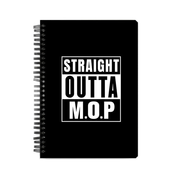 Straight Outta M.O.P Notebook