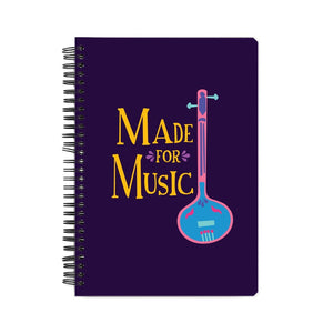Made for Music Colour-pop Notebook - Madras Merch Market 