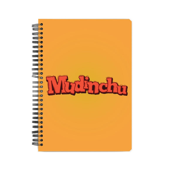 Mudinchu Notebook - Madras Merch Market 