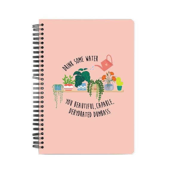Stay Hydrated Notebook - Madras Merch Market 